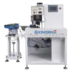 Vibrating Disc Feed Bulk Terminal Crimping Machine