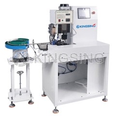 Vibrating Disc Feed Bulk Terminal Crimping Machine