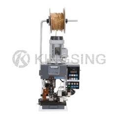 Straight-feed Terminal Stripping and Crimping Machine