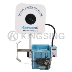 Semi-automatic Wire Stripping &amp; Crimping Machine