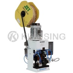 Wire Stripping and Flag Terminal Crimping Machine